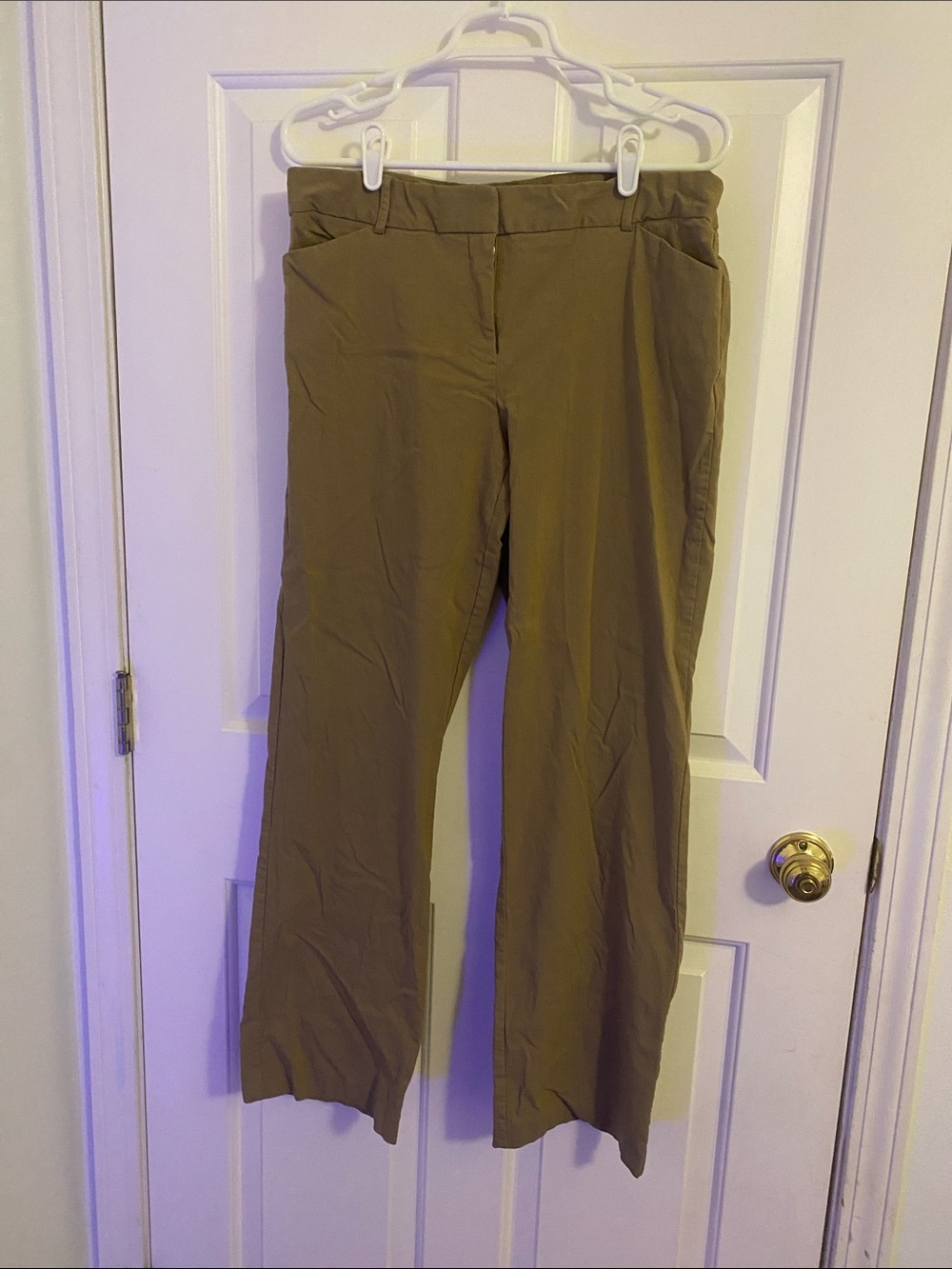 Woman’s tan dress trouser Pants